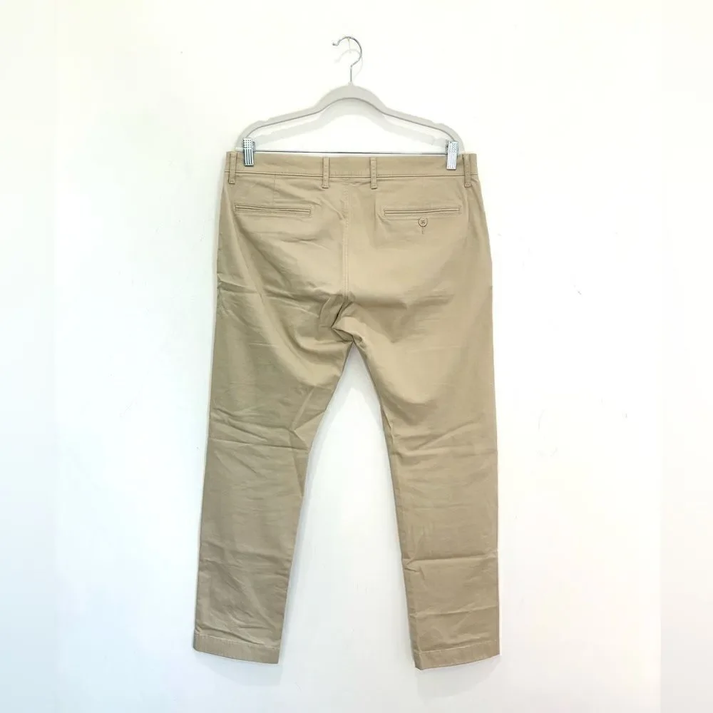 NWT J. Crew 484 Slim-fit stretch chino pant size 34/30